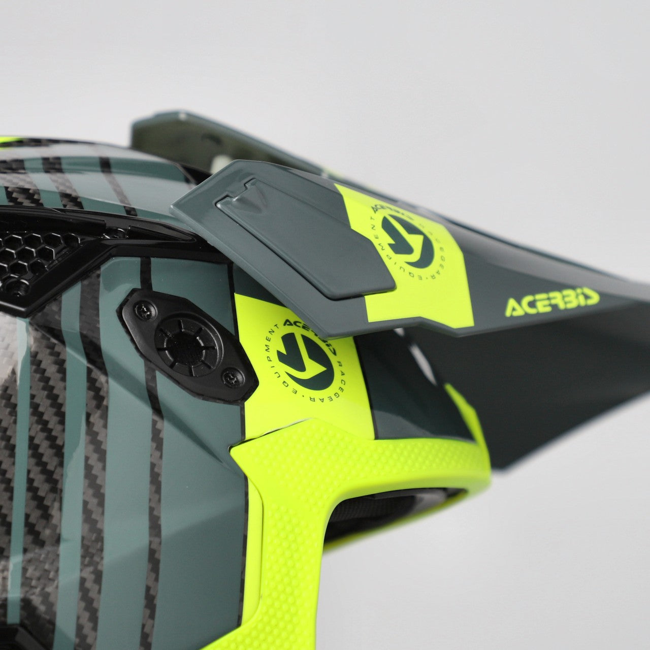 AIRSTRIKE-C CARBON HELMET BLACK/FLO YELLOW 457