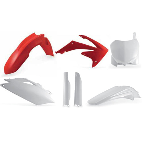 FULL PLASTIC KIT COMPATIBLE for CRF450R 13-16 CRF250R 14-17 (NO AIRBOX COVER)