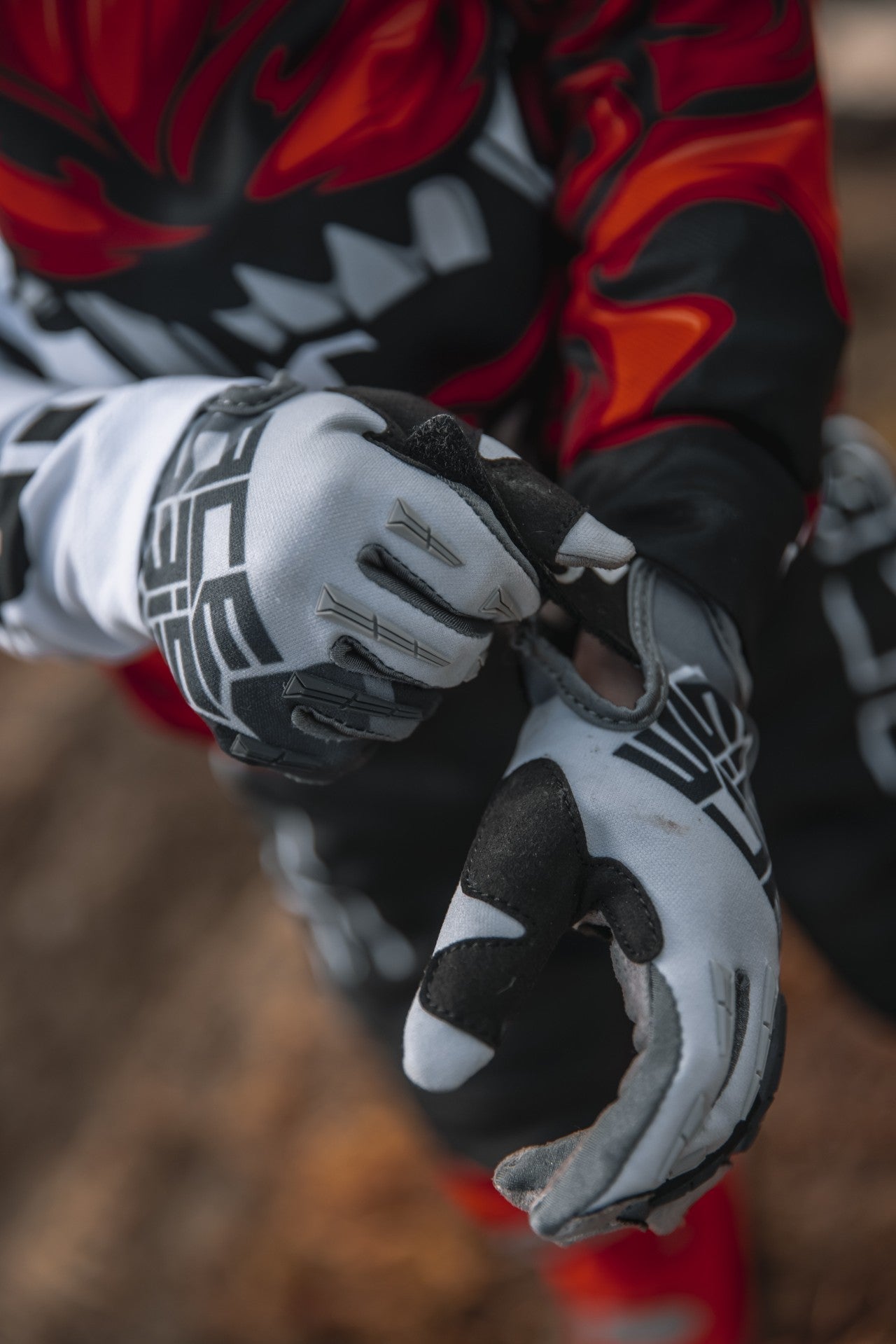 CE MX X-K KID GLOVE GREY/GREY