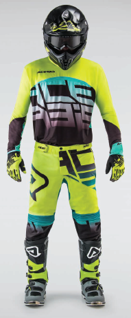 **OMEGA X FLEX JERSEY BLACK/FLO YELLOW