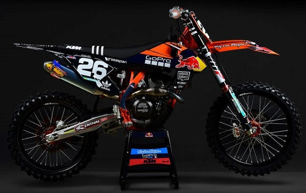 FULL PLASTIC KIT COMPATIBLE for KTM SX/SX-F 16-18 SX 250 17-18