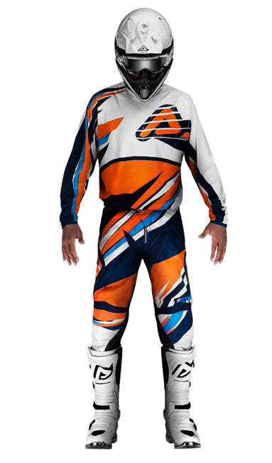 **X-Gear Pants ORANGE/BLUE