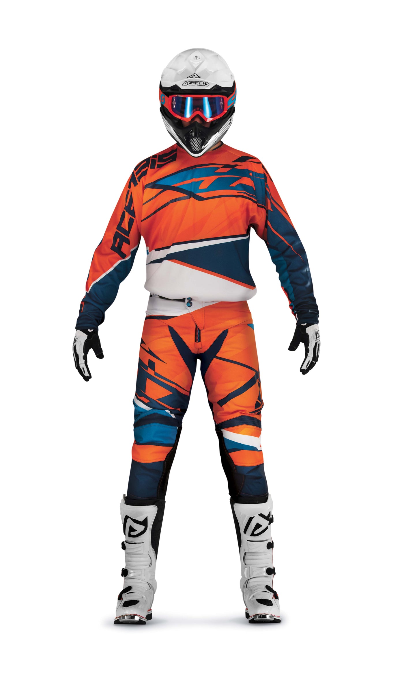 **X-Gear. Orange/Blue Pant