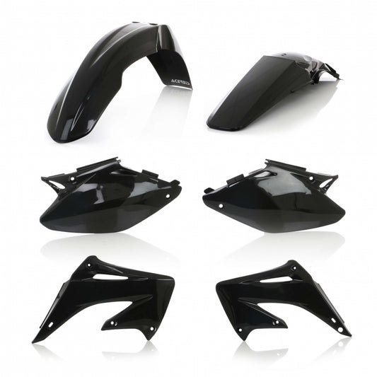 PLASTIC KIT CR125R CR250R - 04-07 Colour: BLACK