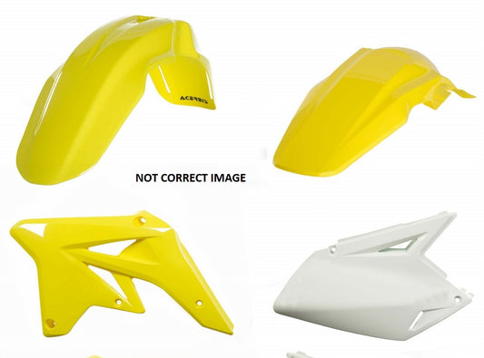 0010292 Acerbis Standard Plastic Kit for SUZUKI RM-Z 450 07 Colour: REPLICA 07