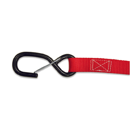 BIG TIE DOWNS 35MM RED