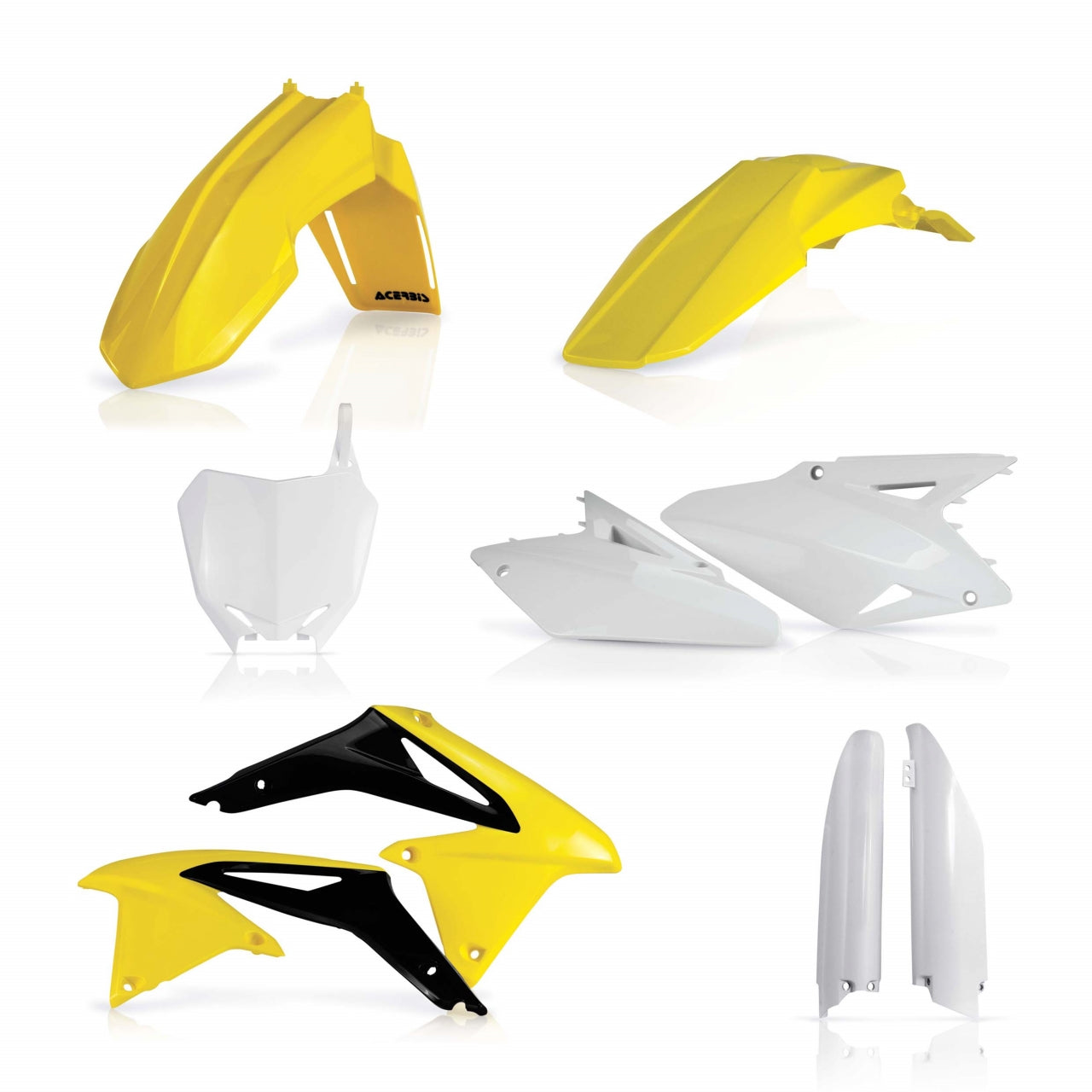 FULL PLASTIC KIT COMPATIBLE for RMZ450 08-17