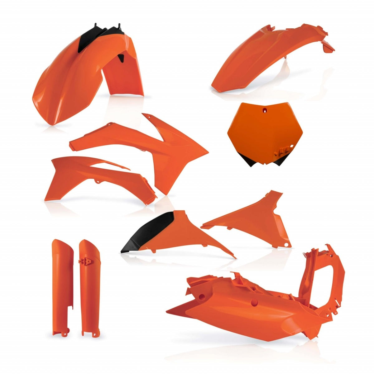 FULL PLASTIC KIT COMPATIBLE for KTM SX-F 11-12  SX 125-250 2012