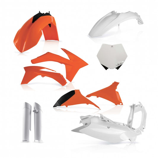 FULL PLASTIC KIT COMPATIBLE for KTM SX-F 11-12  SX 125-250 2012