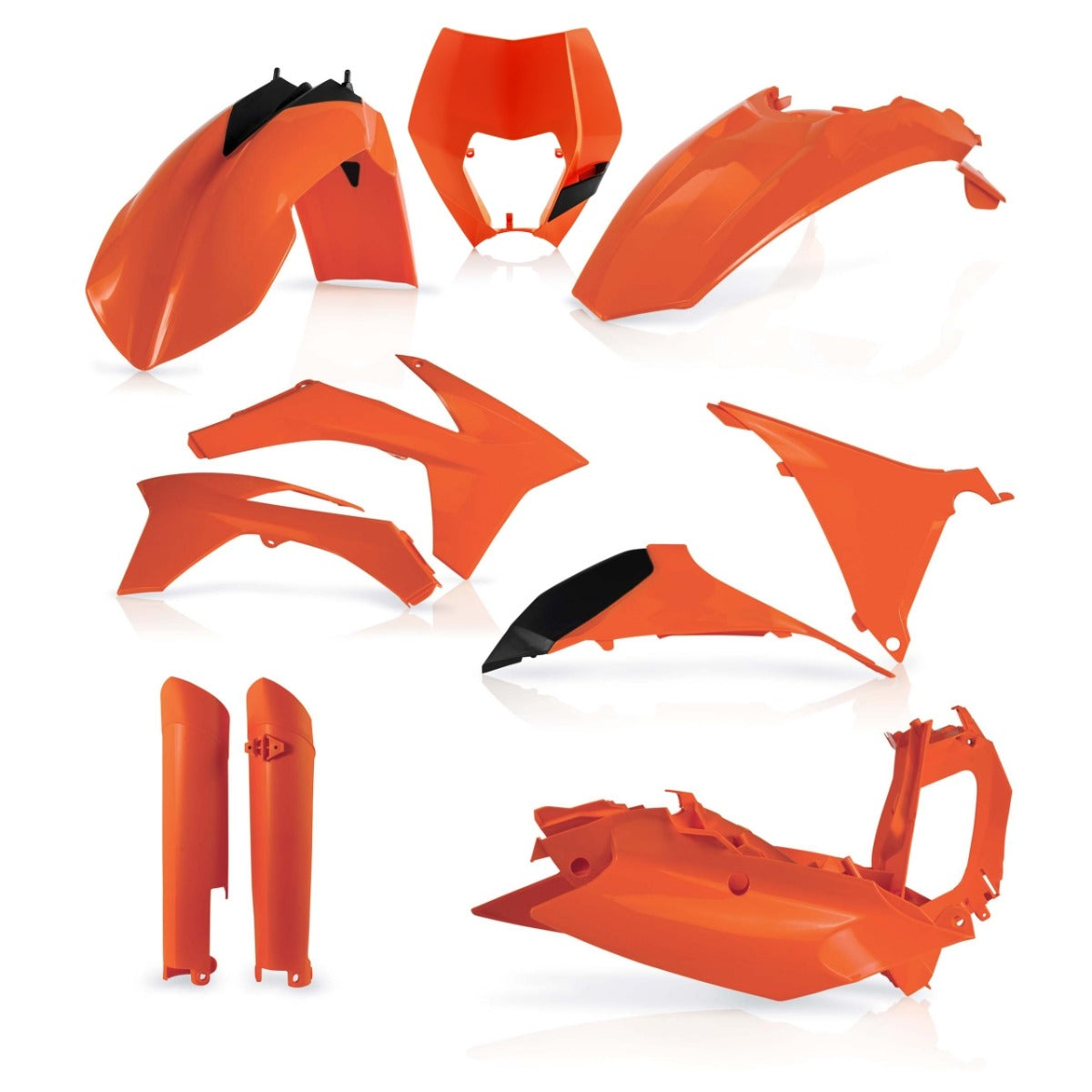 FULL PLASTIC KIT COMPATIBLE for KTM EXC/EXC-F 12-13