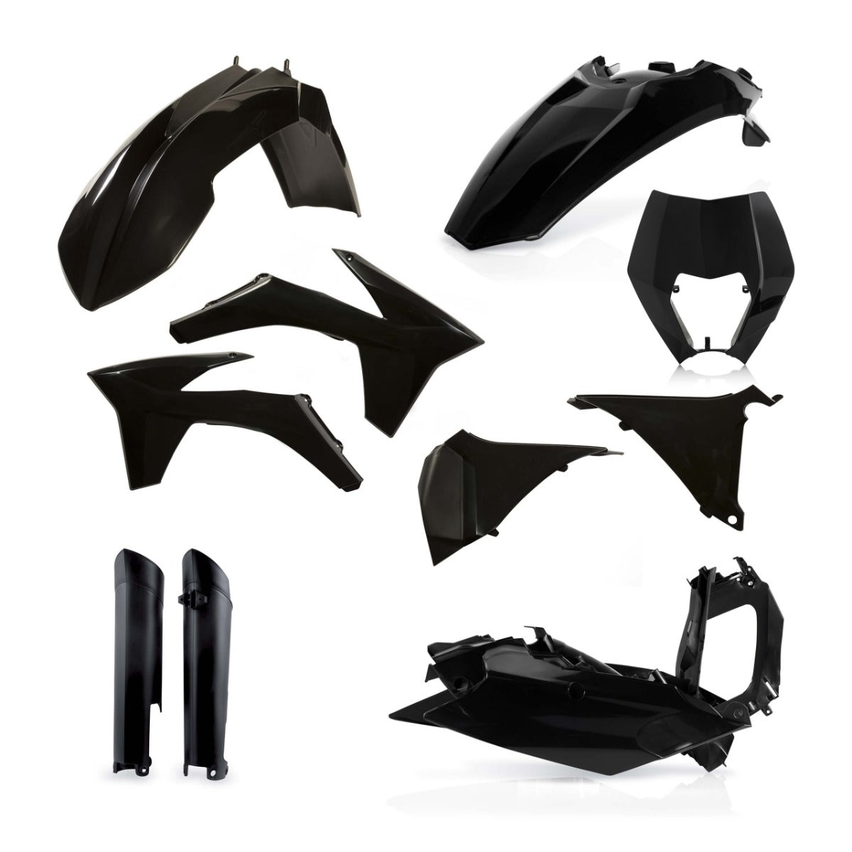 FULL PLASTIC KIT COMPATIBLE for KTM EXC/EXC-F 12-13
