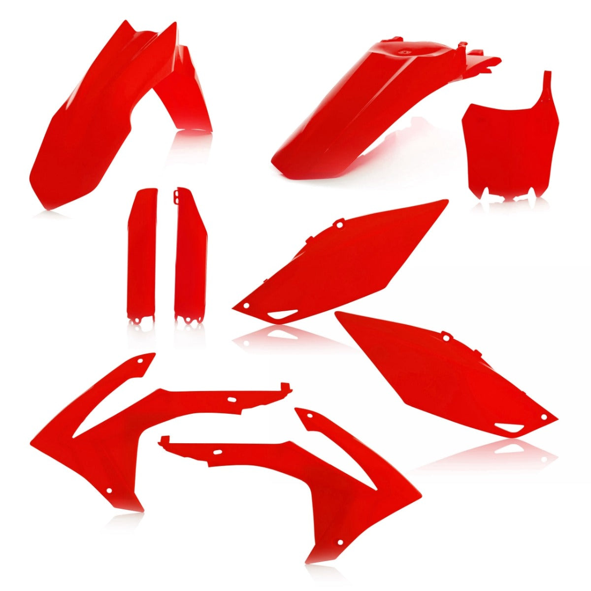 FULL PLASTIC KIT COMPATIBLE for  CRF450R 13-16 CRF250R 14-17 (NO AIRBOX COVER)