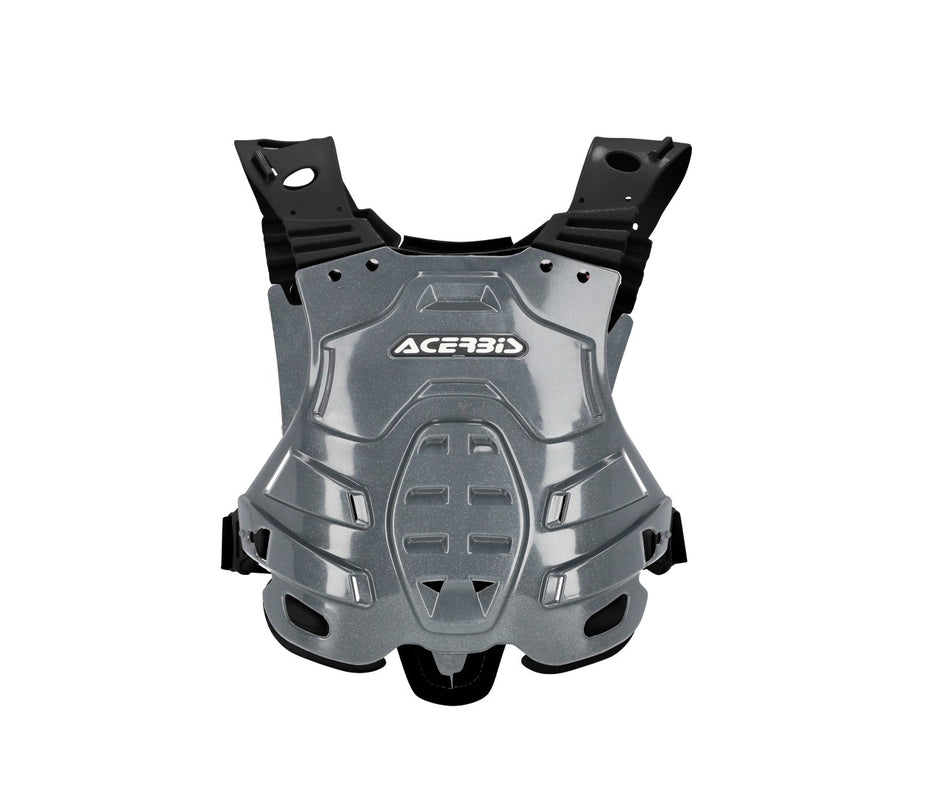 Protection Poitrine Acerbis P035 L1 - Blanc, Taille Unique Adulte, Pour Motocross/VTT