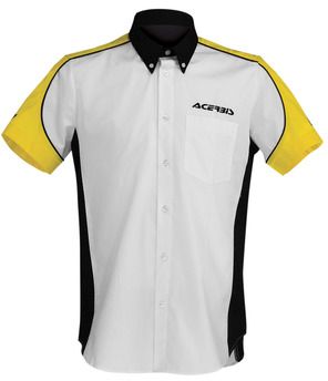 **Racing Shirt WHITE/BLACK