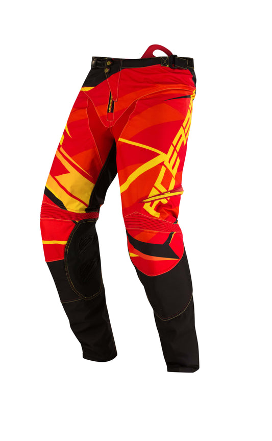 **X-Gear Pants Red/Yellow