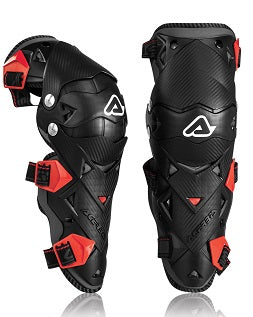 IMPACT EVO 3.0 - KNEE GUARD BLACK/RED