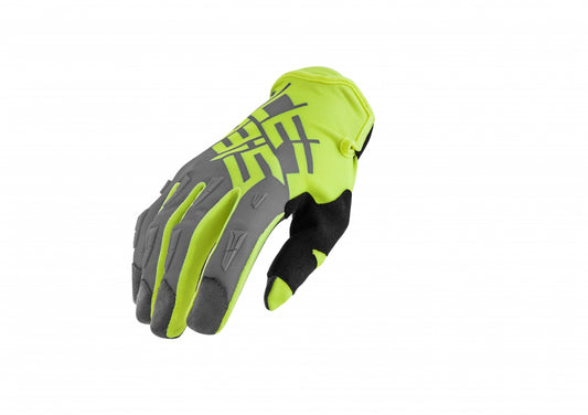 ***MX X2 GLOVE GREY/FLUO YELLOW