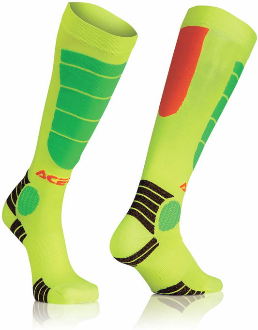 MX IMPACT KID SOCKS OR/YELLOW