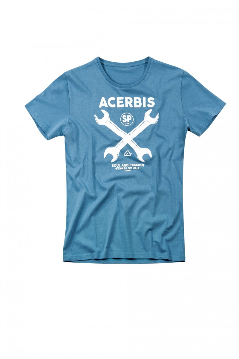 **CROSSWRENCH T-SHIRT BLUE NOW £6.00