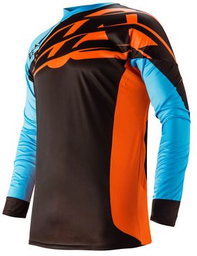 **X-GEAR JERSEY BLUE/FLO ORANGE