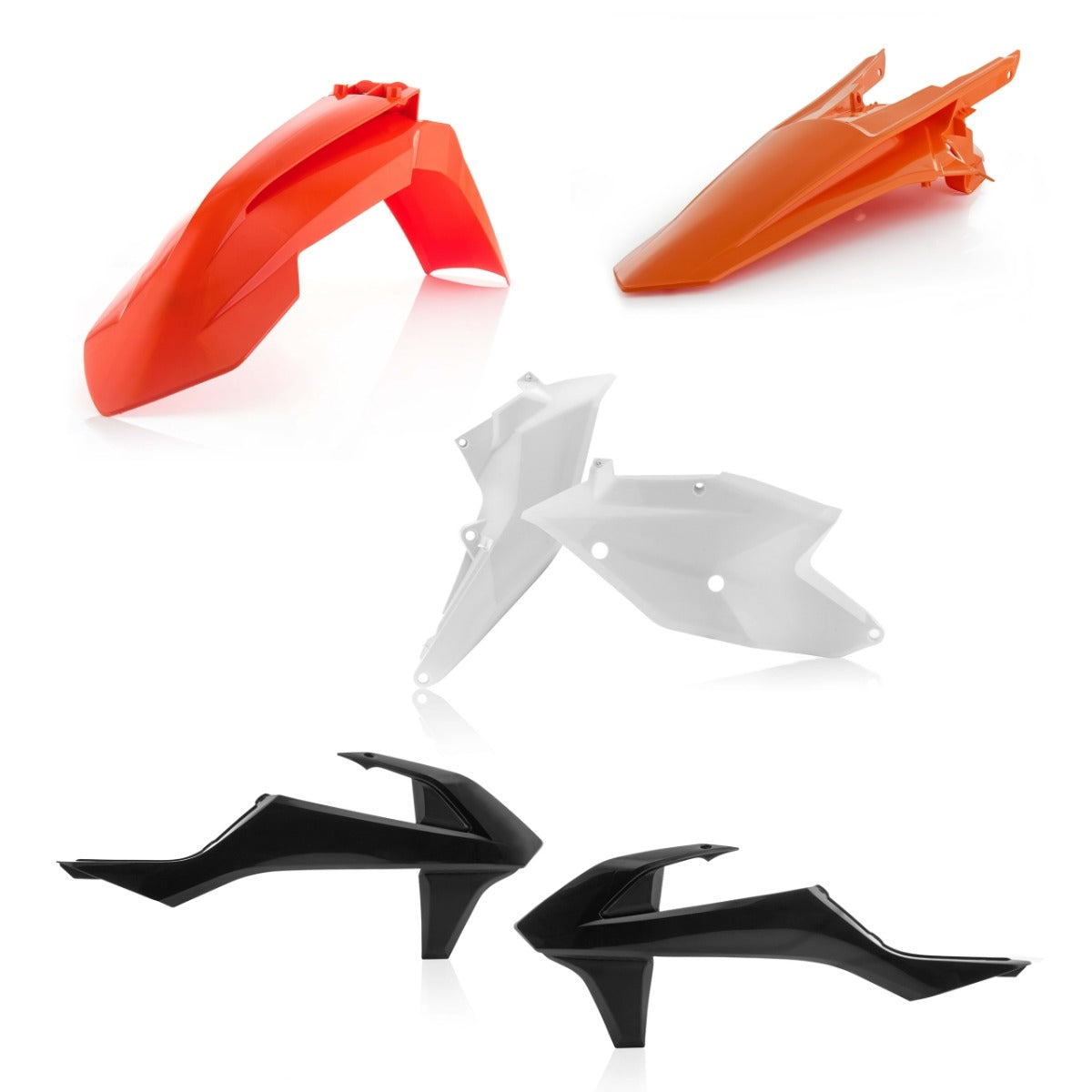 STD PLASTIC KIT COMPATIBLE for EXC EXC-F 250/350 400-500 17/18 EXC 125-300 17/18