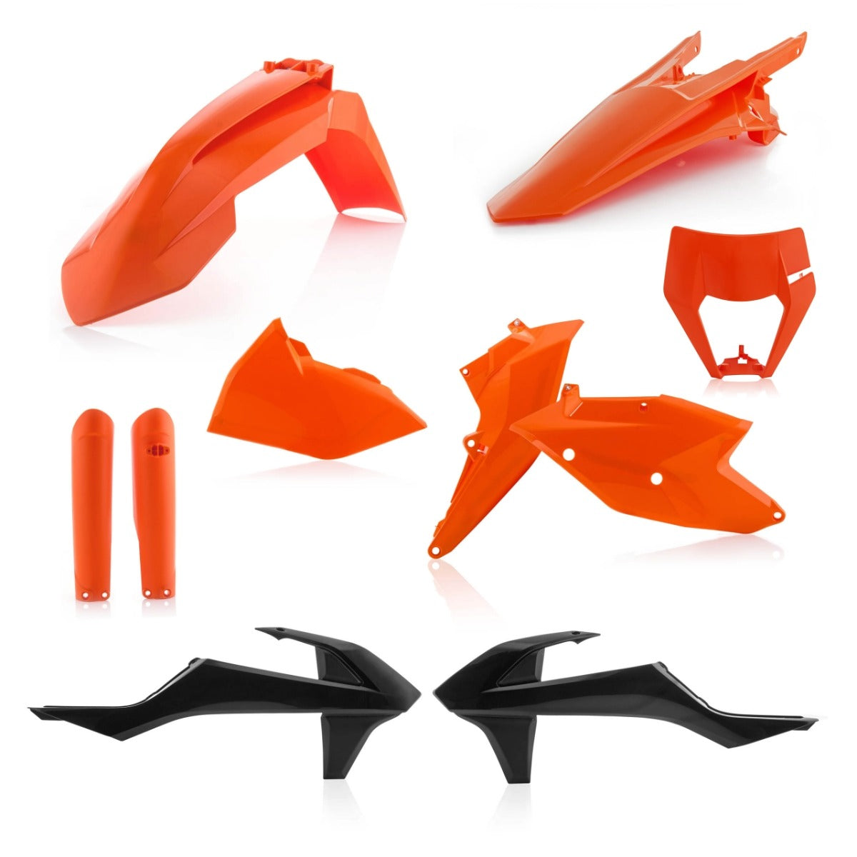 FULL PLASTIC KIT COMPATIBLE for KTM EXC/EXC-F 17-19
