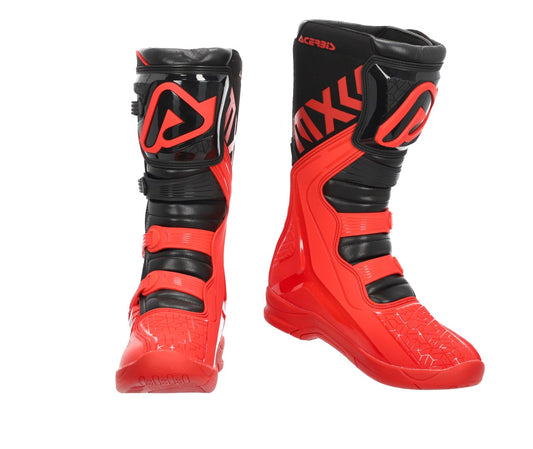 NEW: BOOTS X-TEAM RED/BLACK 349