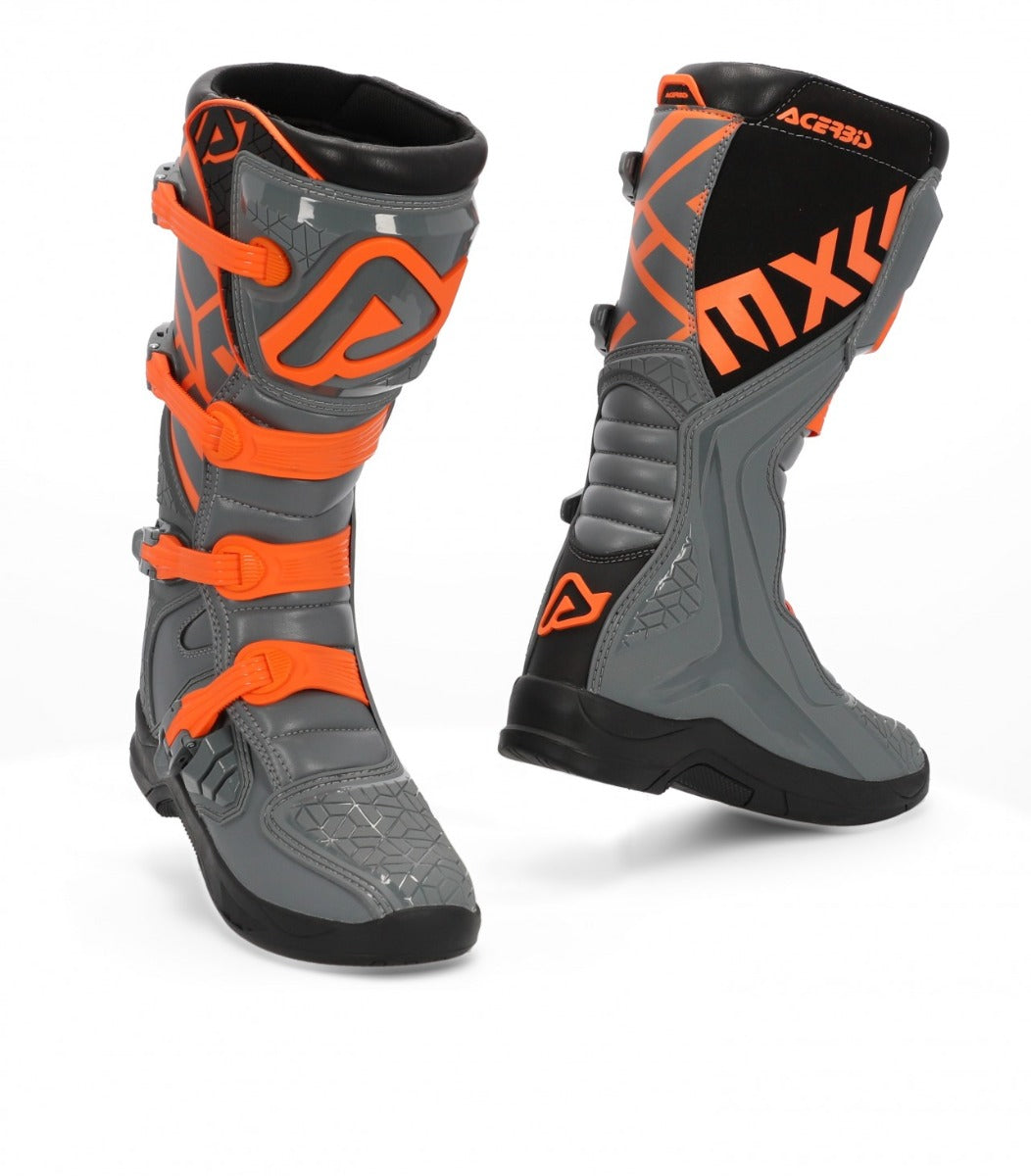 X-TEAM BOOTS GREY/ORANGE