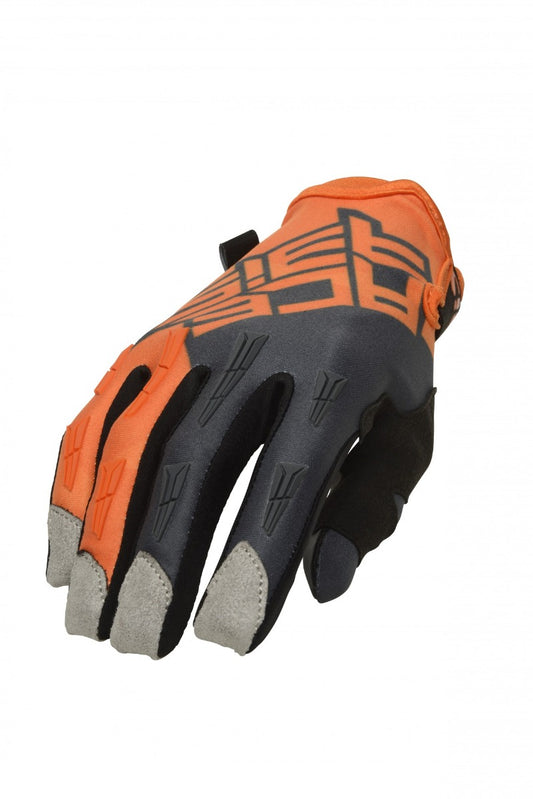 MX X-H GLOVES ORANGE/GREY