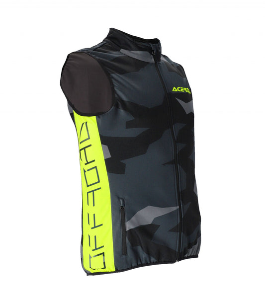 SOFTSHELL X-WIND VEST BK/YELLOW