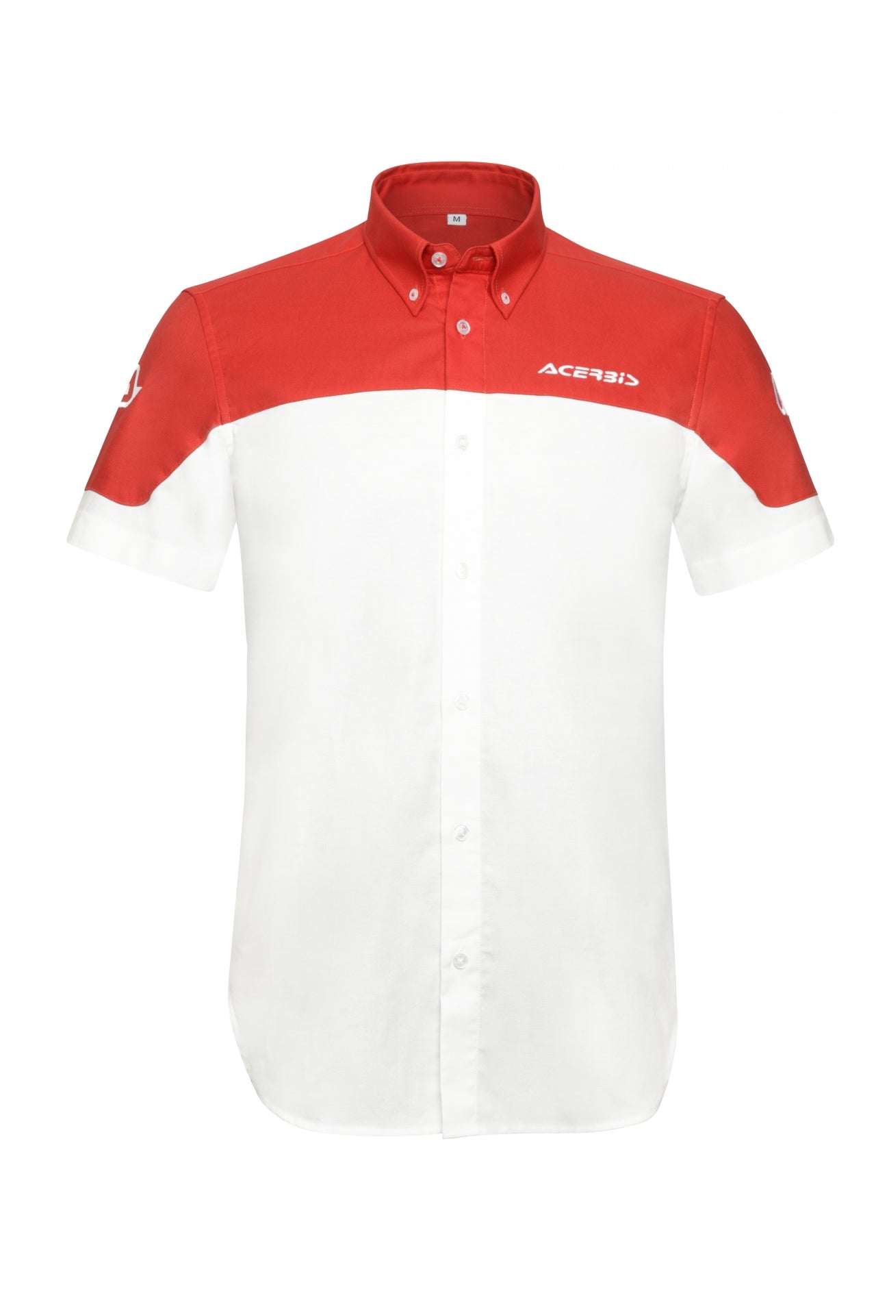 ACERBIS TEAM SHIRT WHITE/RED XL