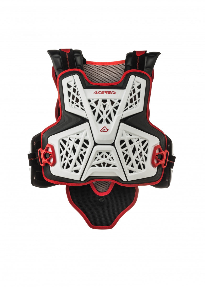 JUMP MX CHEST PROTECTOR WHITE/BLACK (Adult)