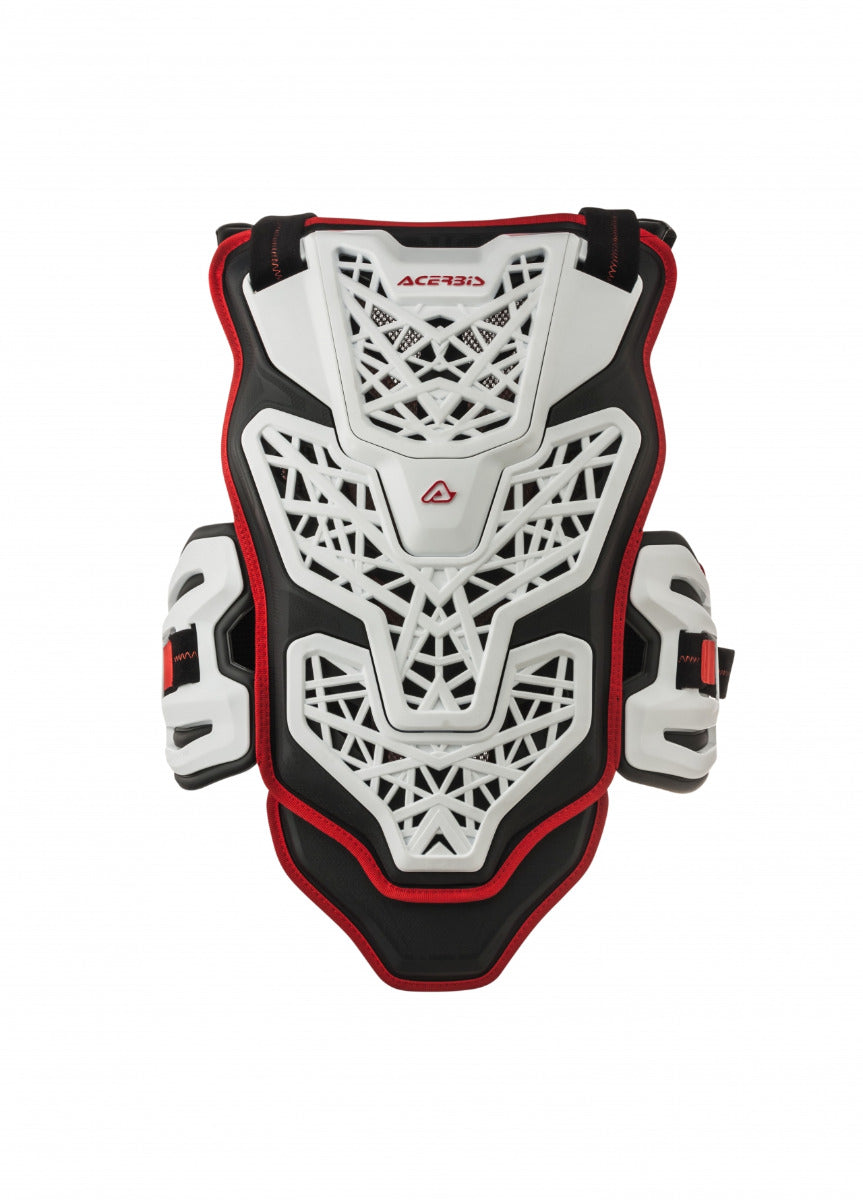 JUMP MX CHEST PROTECTOR WHITE/BLACK (Adult)