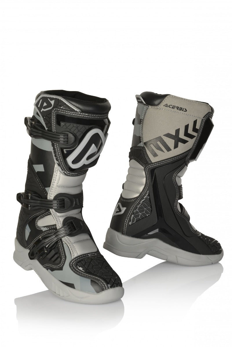 X-TEAM JR BOOTS BLACK/GREY