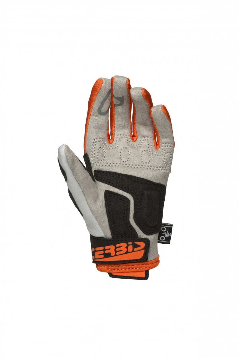 CE MX X-K KID GLOVE ORANGE/GREY