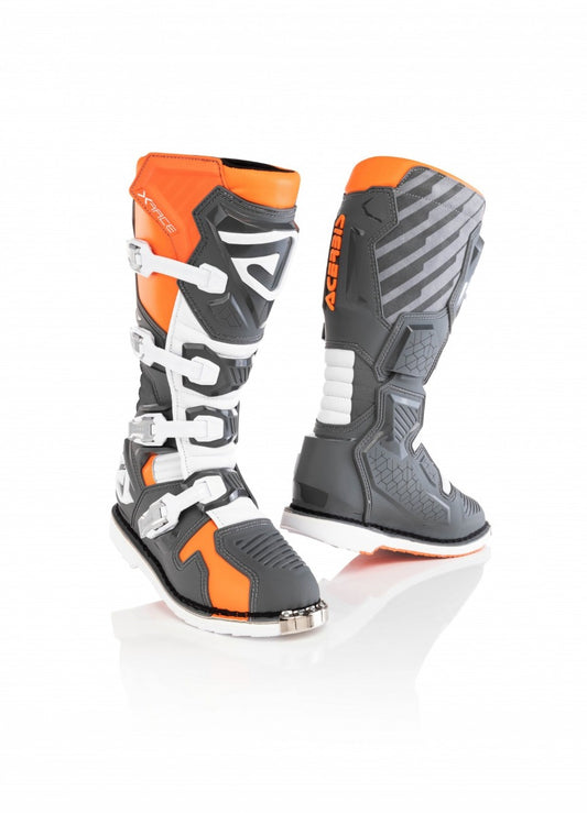 X-RACE BOOTS ORANGE/GREY