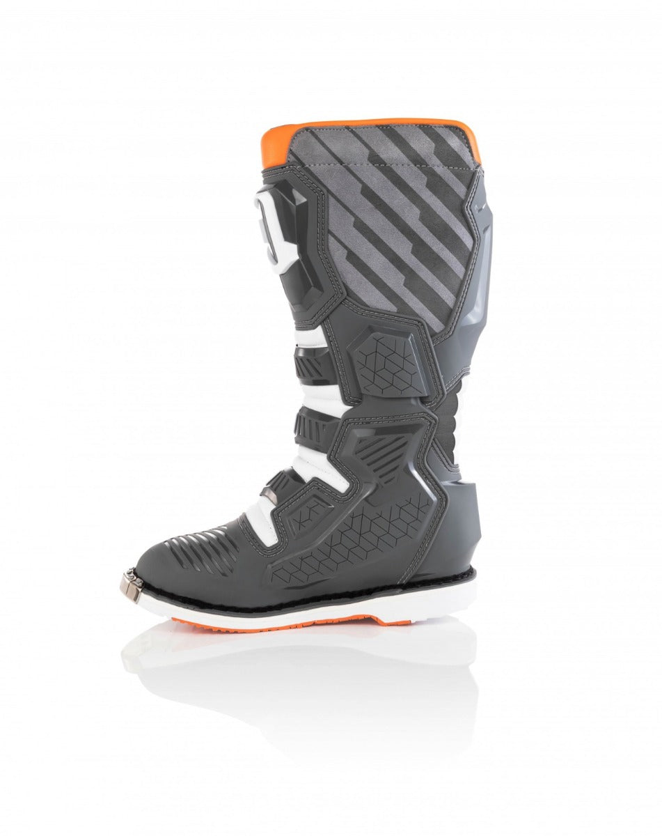 X-RACE BOOTS ORANGE/GREY