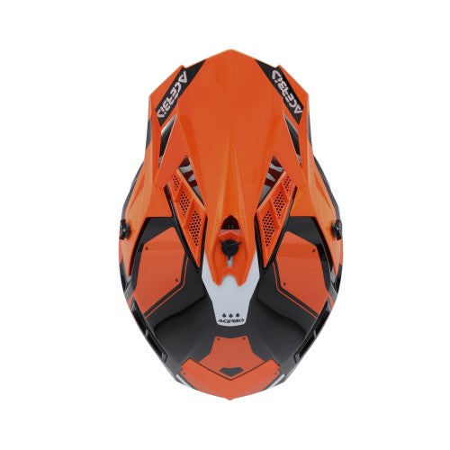 X-TRACK HELMET 22-06 ORANGE/BLACK 209