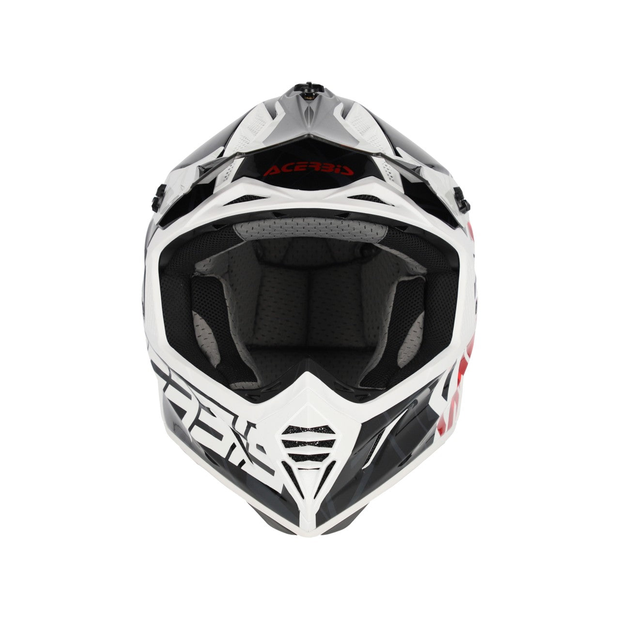 X-TRACK 22-06 HELMET BLACK/WHITE