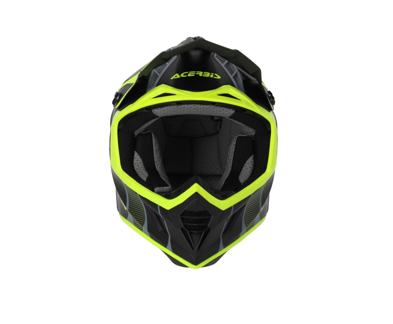 X-TRACK 22-06 HELMET BK/FLO YELLOW