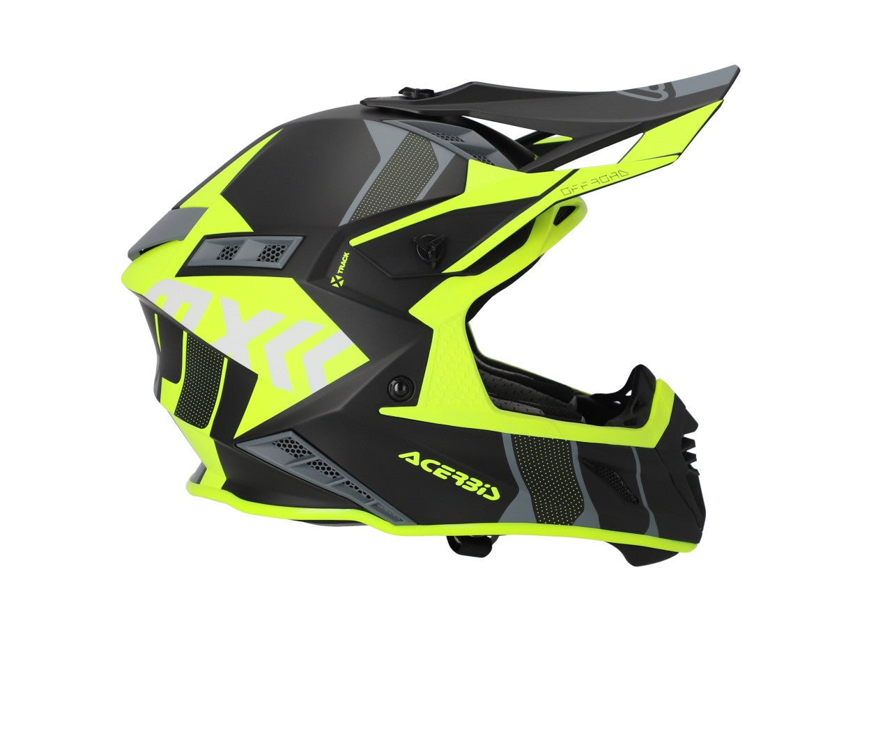 X-TRACK 22-06 HELMET BLACK/FLO YELLOW 457