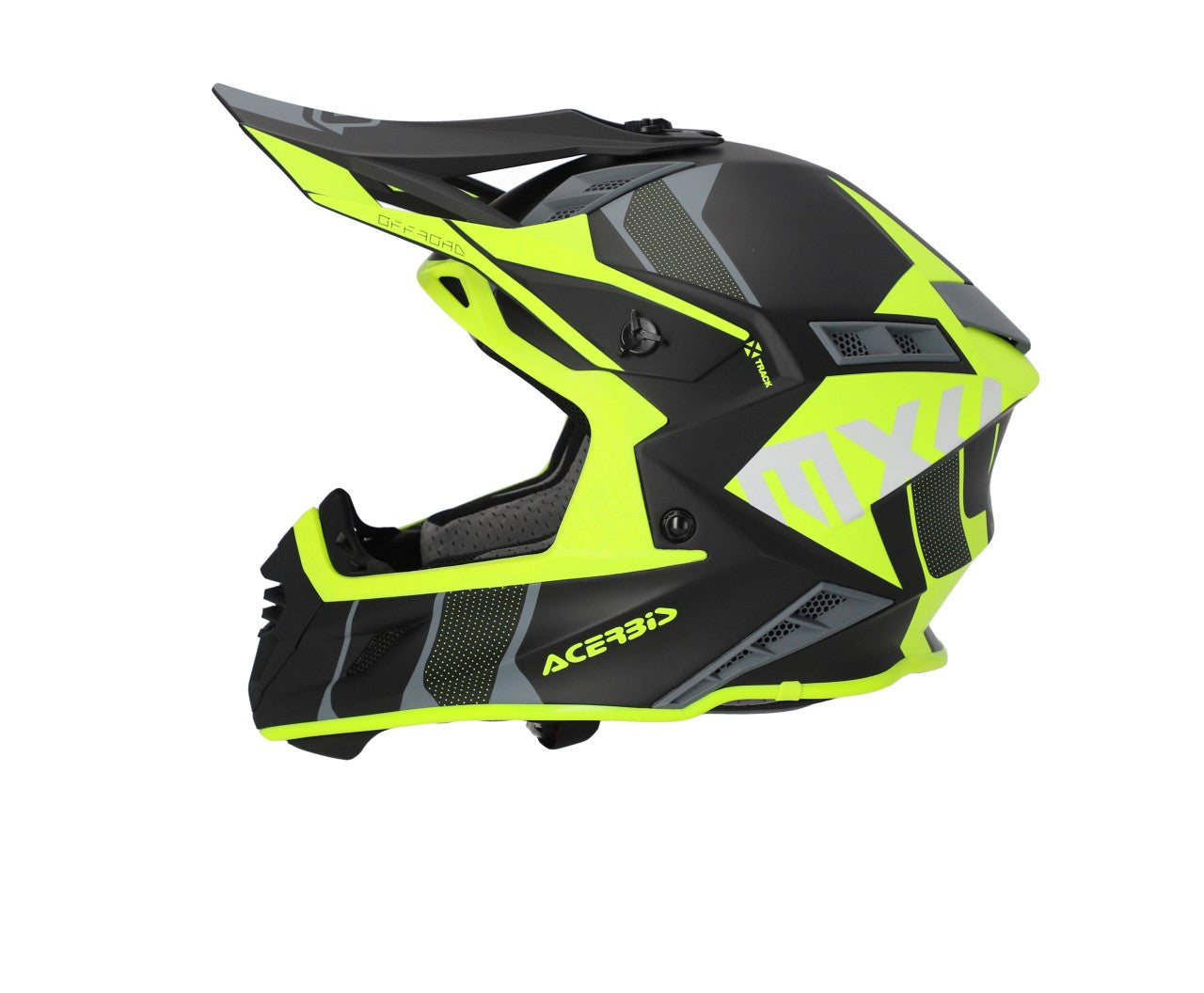 X-TRACK 22-06 HELMET BK/FLO YELLOW