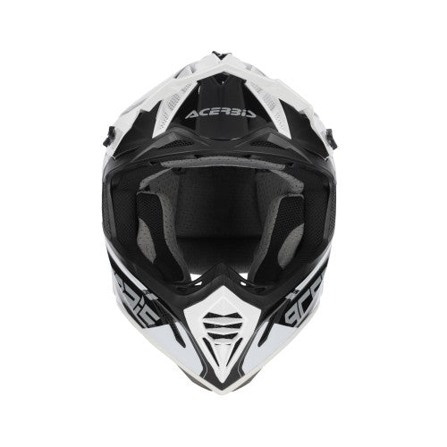 X-TRACK HELMET 22-06 BLACK/WHITE 726