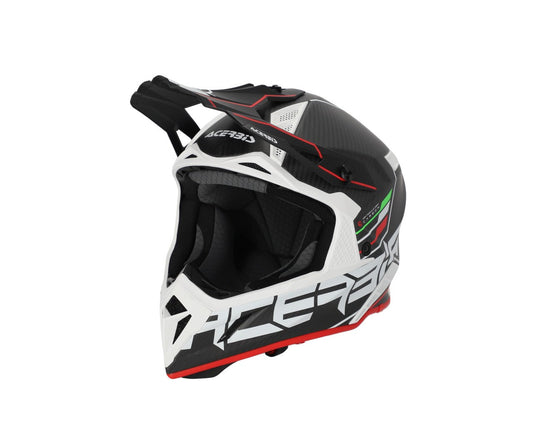 STEEL CARBON 22-06 HELMET BK/RED