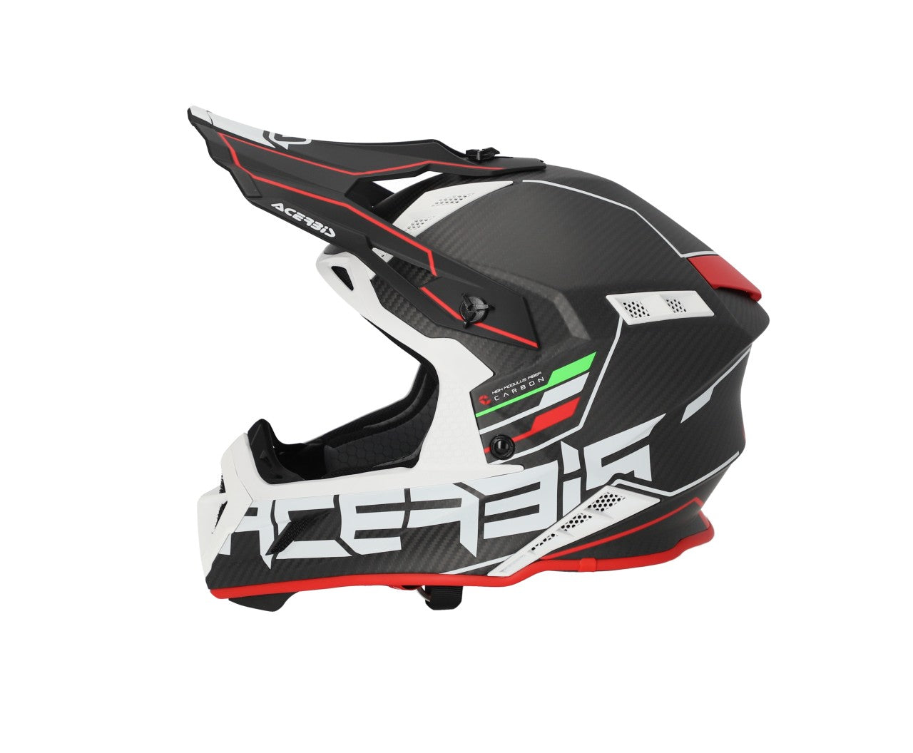 STEEL CARBON 22-06 HELMET BK/RED