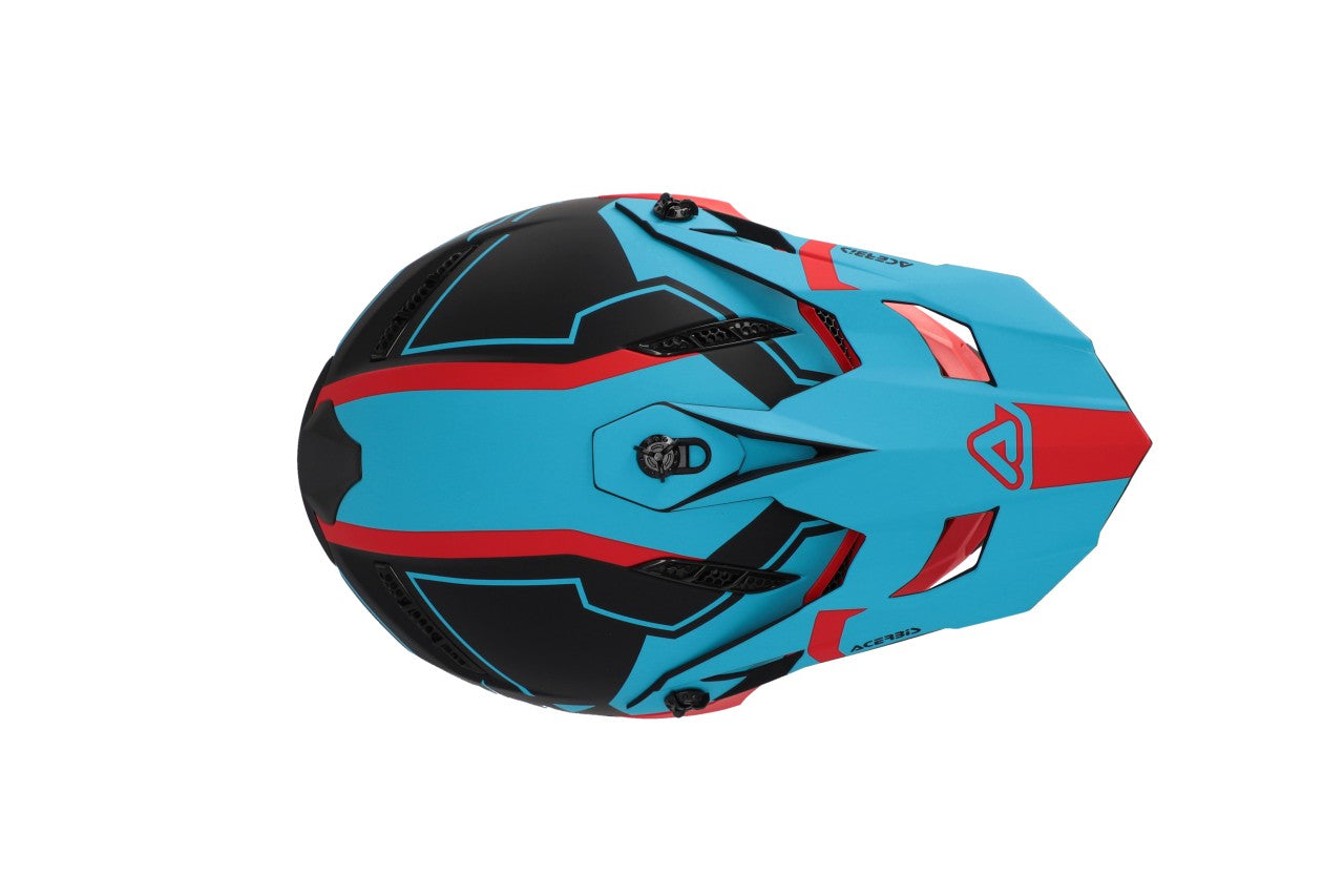 PROFILE 5 22-06 HELMET RED/BLUE