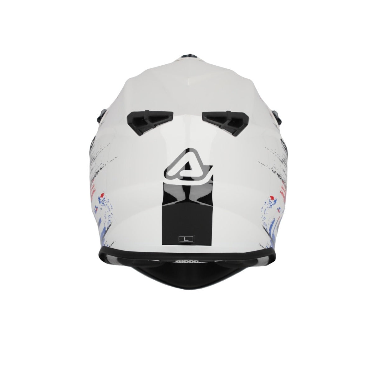 HELMET LINEAR 22-06 WHITE/BLUE/RED