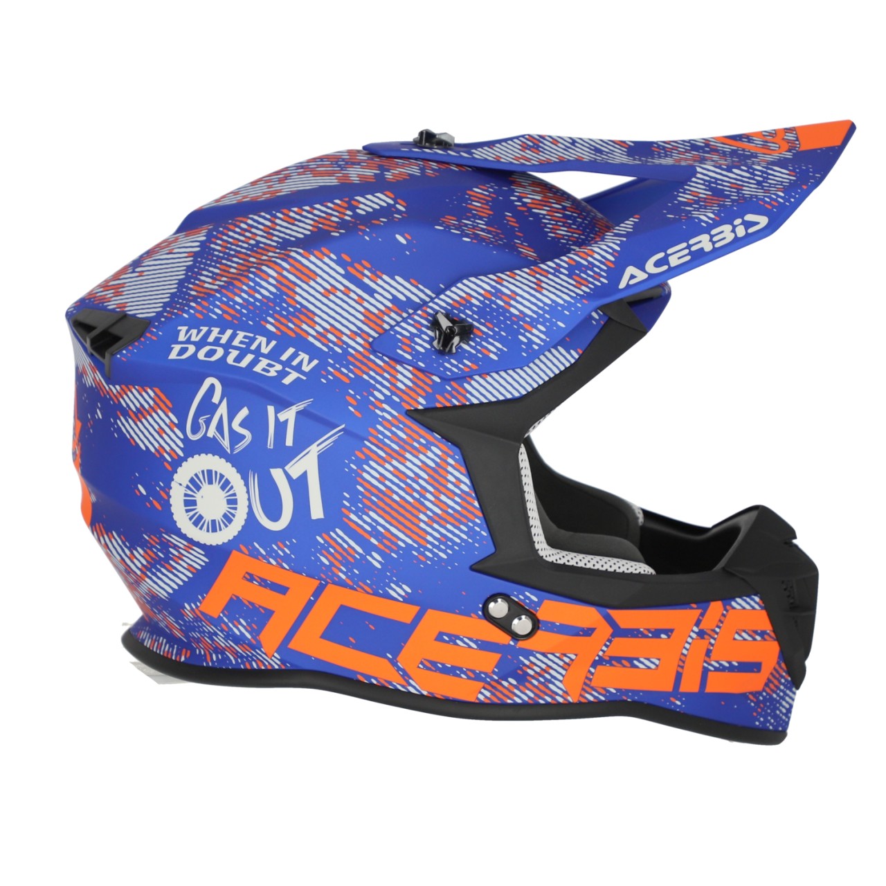 HELMET LINEAR 22-06 GREY/BLUE