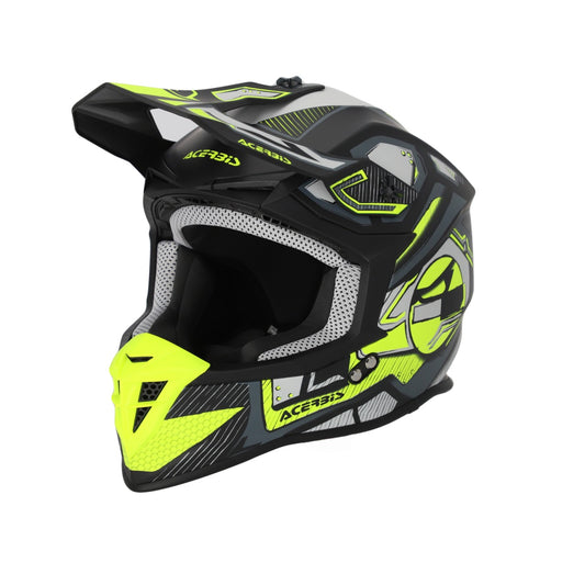 HELMET LINEAR 22-06 BLACK/YELLOW