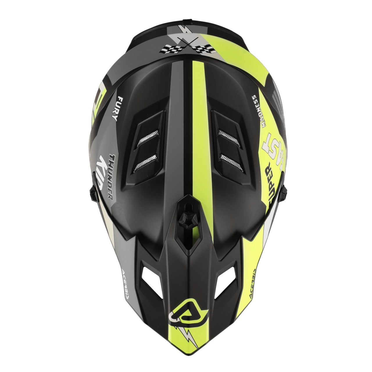 JUNIOR STEEL BLACK/FLO YELLOW 22-06